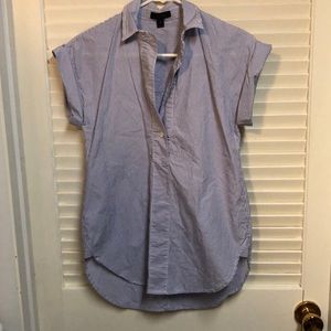 Striped popover tunic